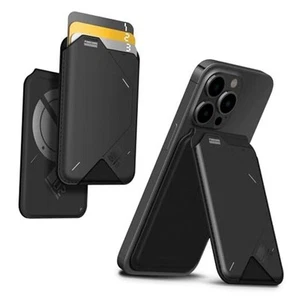 Portefeuille et support magnétique G02 V2, compatible avec MagSafe, support réglable, - Photo 1 sur 7