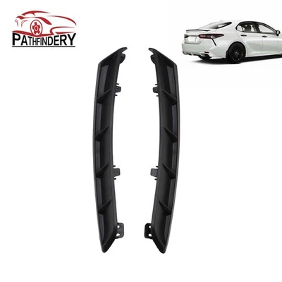 FOR 2018 - 2023 TOYOTA CAMRY REAR SIDE BUMPER EXTENSION TRIM 2Pcs Foto 1 de 4