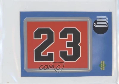 1998-99 Upper Deck MJ Sticker Collection Red Back Michael Jordan #SU35 HOF - Image 1 of 2