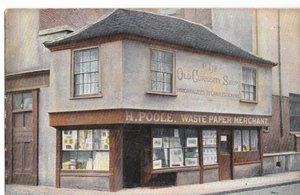 postal - londres la vieja tienda de curiosidades publicada 1906 - Imagen 1 de 2