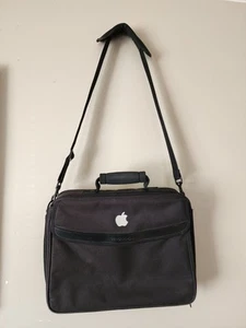 Vtg Y2K Apple Logo Employee Kensington Computer MacBook Laptop Messenger Bag - Picture 1 of 24