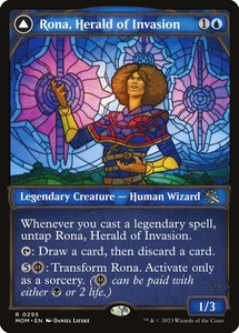 Rona, Herald of Invasion Showcase Regular - March Of The Machine MTG-NM - Picture 1 of 1