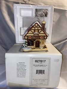The Village Bakery Hawthorne Hummel Bavarian Christmas Village With Box 827017 - Picture 1 of 12