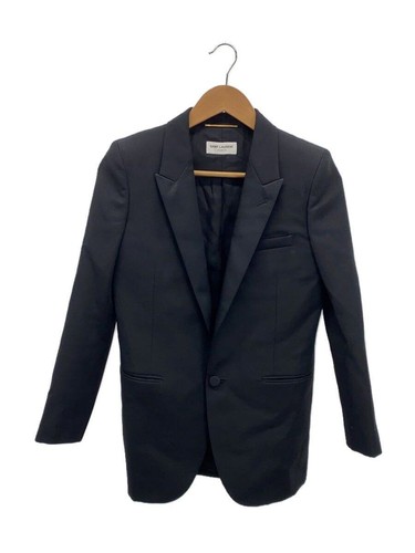 SAINT LAURENT (YSL) Giacca sartoriale SAINT LAURENT da fumo poliestere BLK usata