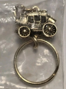 WELLS FARGO VINTAGE WAGON KEYCHAIN LINK CAR GOOD QUALITY - Picture 1 of 2