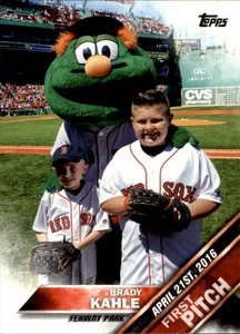 2016 Topps Update #FP-4 Brady Kahle First Pitch - Picture 1 of 2
