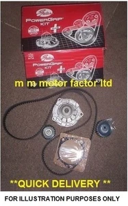 MAZDA 2 1.4 CD TDCi 8v DIESEL GATES ENGINE TIMING CAM BELT KIT AND WATER PUMP x1 - Picture 1 of 1