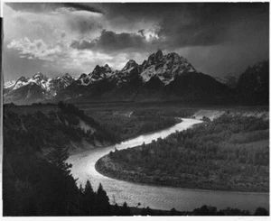 ANSEL ADAMS POSTER Snake River RARE ART PRINT 3 Sizes - Picture 1 of 1
