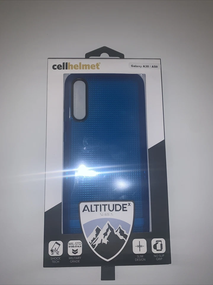 cellhelmet Altitude X Series Phone Case for Samsung Galaxy A30 / A50- Blue - Image 1 of 1