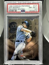 Jeff Bagwell 1998 Donruss Preferred Seating PSA 8.5  Pop 1 Only 1 Higher Astros