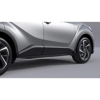 MINIGONNE LATERALI MODANATURA TOYOTA C-HR ACCESSORIO ORIGINALE NUOVO PW15010000 - Immagine 1 di 3