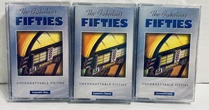 VTG Cassette Tapes The Fabulous Fifties Unforgettable 50s Audio Music Hits NEW - Picture 1 of 7