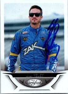 J.J Yeley autographed Trading Card Auto Racing, NASCAR 2016 Panini Certified #91