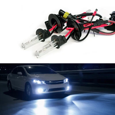 H1 8000K Ice Blue HID Bulb 35W Xenon Headlight Replacement Lamp for Ford Fiesta - Image 1 of 4