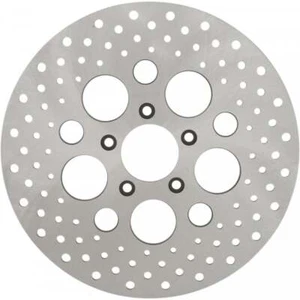 Drag Specialties Stainless Steel Drilled Brake Rotor - Picture 1 of 1