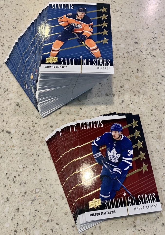 2019-20 Upper Deck Series 1 Shooting Stars Red & Blue Complete Your Set YOU PICK - Image 1 of 1