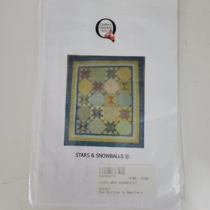 Stars & Snowballs von Quilters Quarters Quiltmuster - Bild 1 von 3