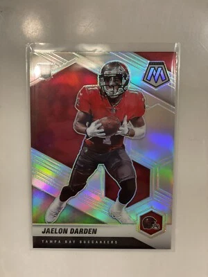 2021 Mosaic JAELON DARDEN Tampa Bay Buccaneers RC Variation Prizm Silver - Image 1 of 2