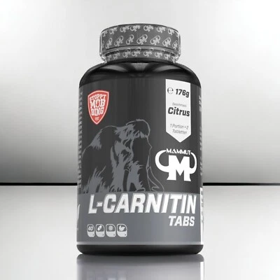 Mammut L - Carnitin 80 Lutschtabletten Citrus zuckerfrei   87,50€/kg - Bild 1 von 4