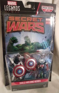 Marvel Legends Sheild Wielding Heroes paquete de 2 con cómic - Imagen 1 de 2