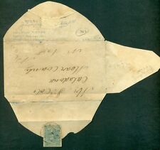 CONFEDERATE STATES 10¢ (Sc#2) tied Charleston SC cover made from Court Doc