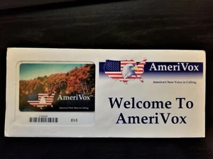 AmeriVox Phone Card. Fall In New England. New in Envelope. - Picture 1 of 1