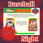 🔥Detroit Tigers - 2024 Topps Heritage Baseball - 1 Hobby Box Break