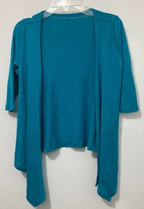 Arizona Jean Co. Aqua Cardigan Sweater Girl’s Size Small 7/8 - Picture 1 of 3