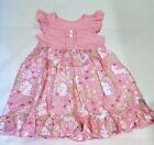 NEUF robe Kirby lapins de rose Eleanor taille 8 10