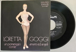 Loretta Goggi – Un Pomeriggio Con Te / Amanti Ed Angeli 7" Vinyl Single - 1973 - Picture 1 of 3