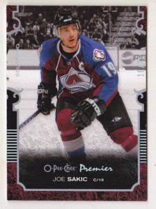 07-08 OPC Premier Joe Sakic /25 SILVER SPECTRUM OpeeChee Avaalanche 2007