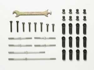 Tamiya Hop Options 53828 OP-828 DT-02 Turnbuckle Suspension Arm & Tie Rod Set - Picture 1 of 1