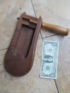 Rare Civil War Navy Double Wooden Battle Alarm Rattle, Ship, Maritime, Nautical - Picture 1 of 9