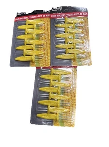 vintage corn on the cob holders Cooking Concepts 3 Packs x8 (24) Holders Bx 3 - Picture 1 of 1