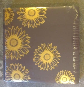 Creative Memories True 12X12 SUNFLOWER FIELDS Chocolate Foiled Album Cover Brown - Picture 1 of 5