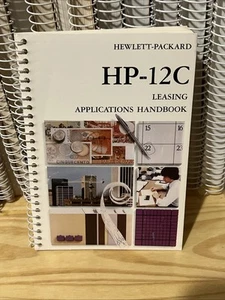 HP-12C Leasing Applications Handbook , Good Condition, Nov 1982 - Picture 1 of 3