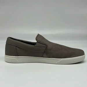Timberland A25PZ Groveton Men's Slip On Shoes in Grey Nubuck Leather size 10.5 - Picture 1 of 11