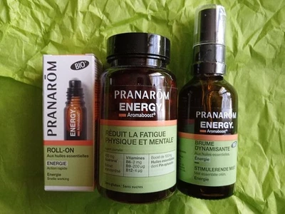 Routine "Aromaboost Energy" PRANAROM 3 produits neufs - Photo 1/4