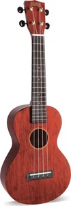 Hano Concert Ukulele Transparent Wine Red - Picture 1 of 1