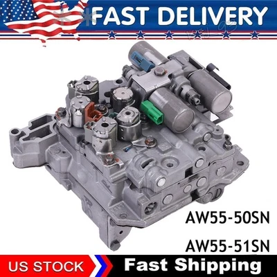AW55-50SN AW55-51SN Transmission Valve Body For Volvo S60 V70 XC70 2003-2007 - Image 1 of 4