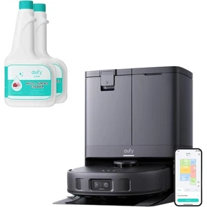 eufy RoboVac X10 Pro Omni with Official  2‑Bottle Floor Cleaning Solution - Picture 1 of 8