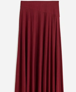 MADEWELL Midi-ROCK Jersey asymmetrisch Naht Größe Medium Cabernet neu mit Etikett $ 88,00 - Bild 1 von 2