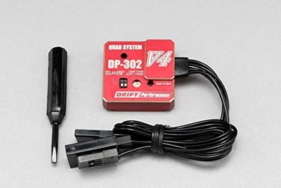 Yokomo RC drift car steering gyro DP-302V4 red DPP-302V4R - Image 1 of 2