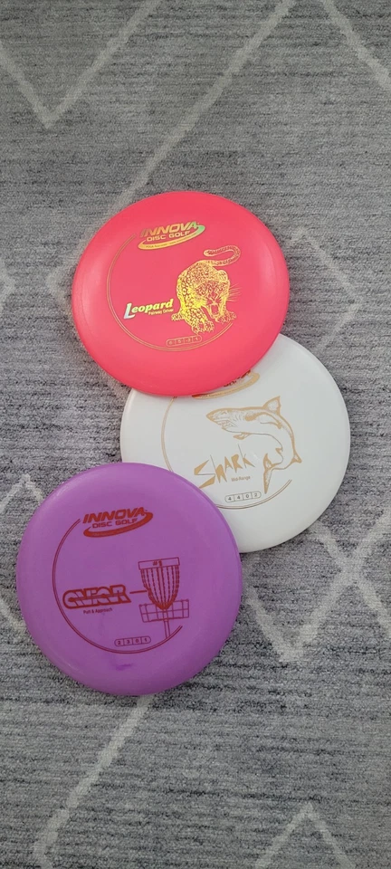 НОВЫЙ FRISBEE ДИСК ГОЛЬФINNOVA ПОСТРОИТЬ СВОЙ СОБСТВЕННЫЙ 3 УПАКОВКИ DX СТАРТОВЫЙ НАБОР  - Изображение 1 из 1