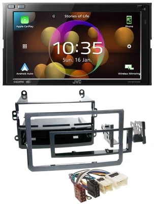 JVC DAB MP3 2DIN Bluetooth USB Autoradio für Nissan 350Z Coupe Roadster 05-09 - Bild 1 von 4