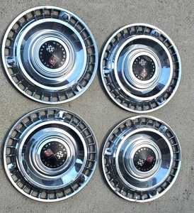 Hub Caps Wheel Covers Chevy Impala Biscayne Nomad 59 60 61 62 63 1962 1961 1960 - Bild 1 von 8