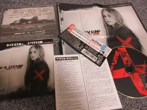 AVRIL LAVIGNE / under my skin special edit / JAPAN LTD CD&DVD OBI poster - Picture 1 of 6