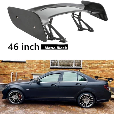 46" Rear Trunk Spoiler Tail GT Style Racing Wing  For Mercedes-Benz W204 W Foto 1 de 4