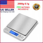 LCD Digital Scale Gram Gold Jewelry Scale 0.1g Portable Pocket Scale w/ Big Tray