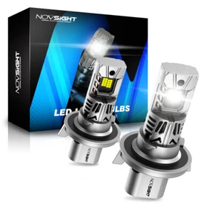 NOVSIGHT H13 9008 LED Headlight Light Bulb Lamp High Low Beam 6500K Super Bright - Picture 1 of 10